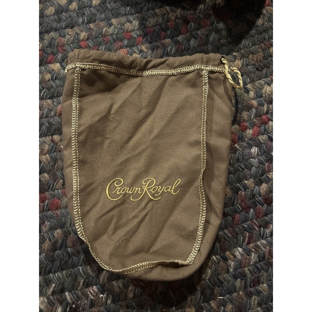 Lot Of 10 CROWN ROYAL 750ml  TAN  VANILLA  BAG  WITH DRAW STRING